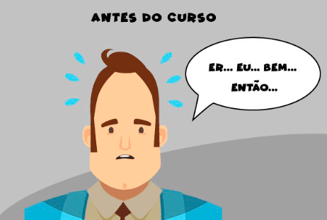 Antes do curso — medo de falar em público